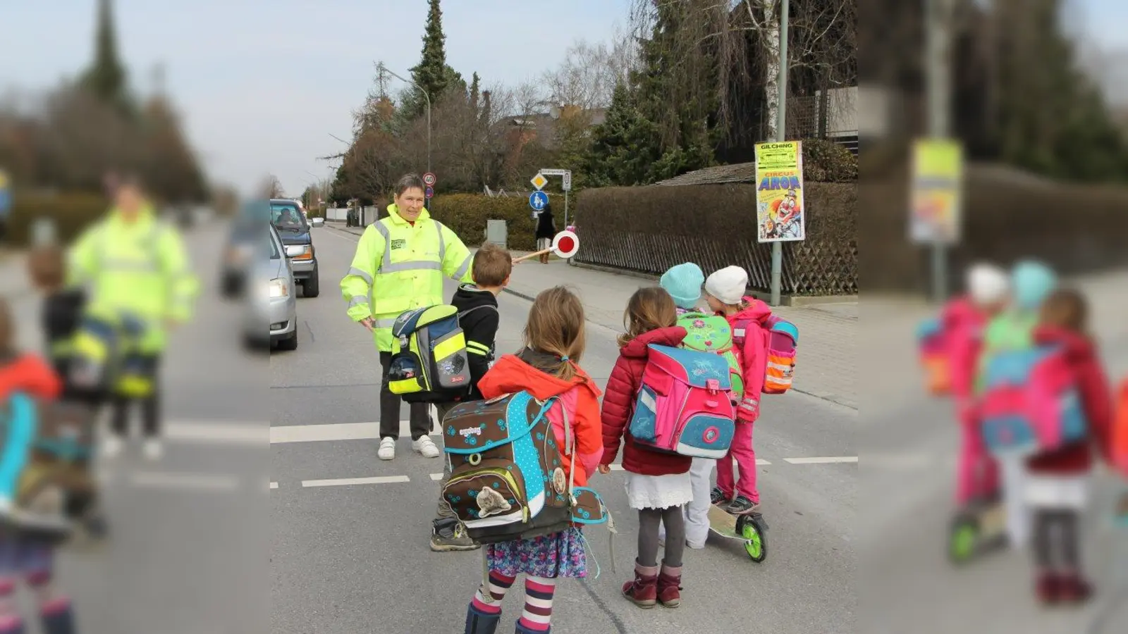 Für den Standort Landsberger Straße/Melchior-Fanger-Straße sucht die Gemeinde Gilching engagierte und zuverlässige Schulweghelfer, die Kinder im Straßenverkehr unterstützen und so Unfälle verhindern. Wer mindestens 13 Jahre alt ist, sich gut mit den Verkehrsregeln auskennt und von 7.25 Uhr bis 7.55 Uhr Zeit mitbringt, hat die besten Voraussetzungen, die jungen Schülern zu helfen. Es gibt eine Entschädigung von vier Euro pro Einsatz. Weitere Informationen gibt es beim Gilchinger Lotsendienst unter lotsen-gilching@web.de oder telefonisch unter 08105/23576. (Foto: Gemeinde Gilching)