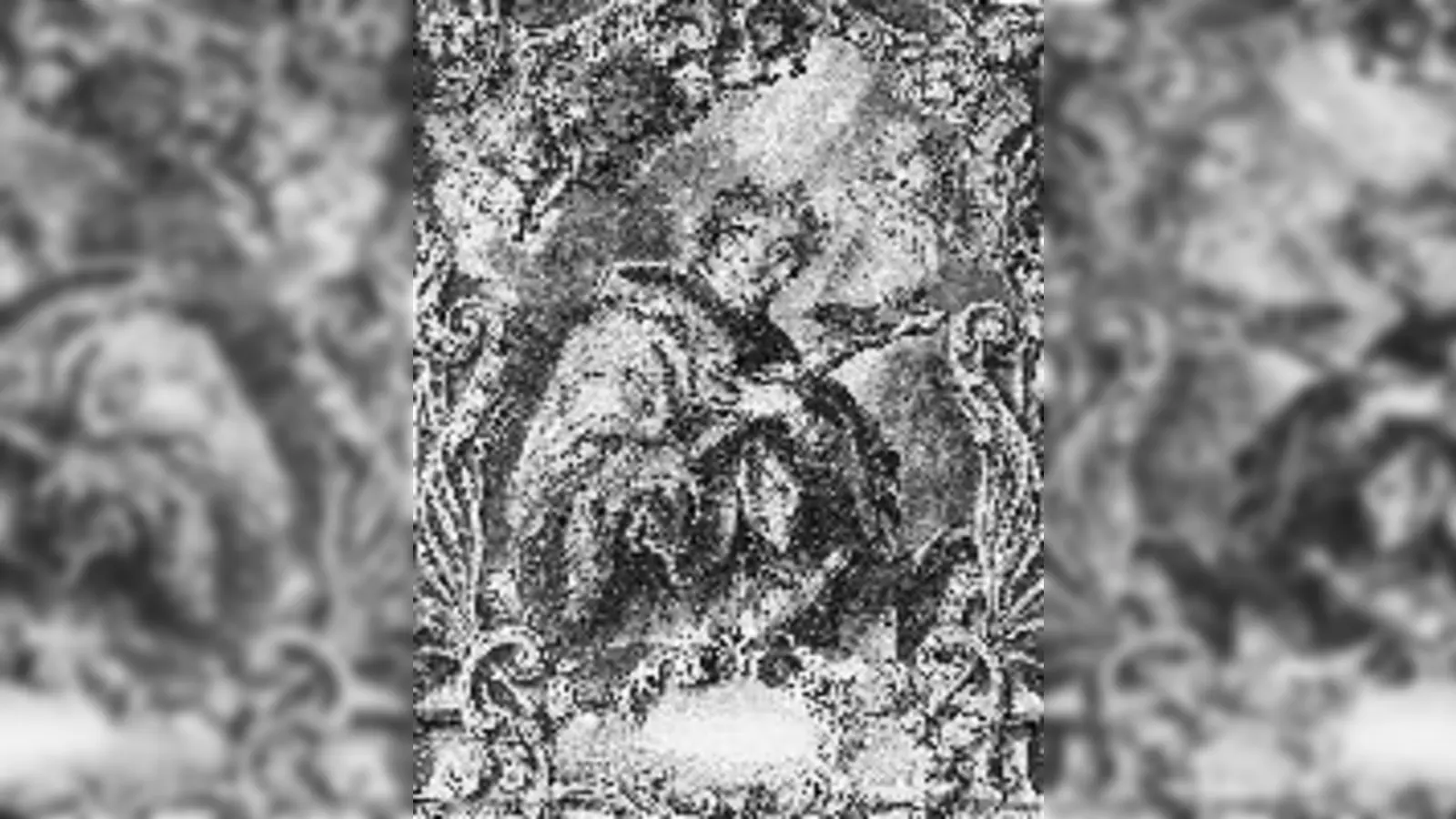 Der heilige Johann Nepomuk, gezeichnet von Johann Georg Bergmüller.	 (Foto: Pinakothek)