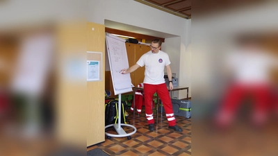 Vor kurzem haben fünf Wasserwachtler den letzten Ausbildungsteil zum Rettungsschwimmer absolviert. (Foto: BRK)