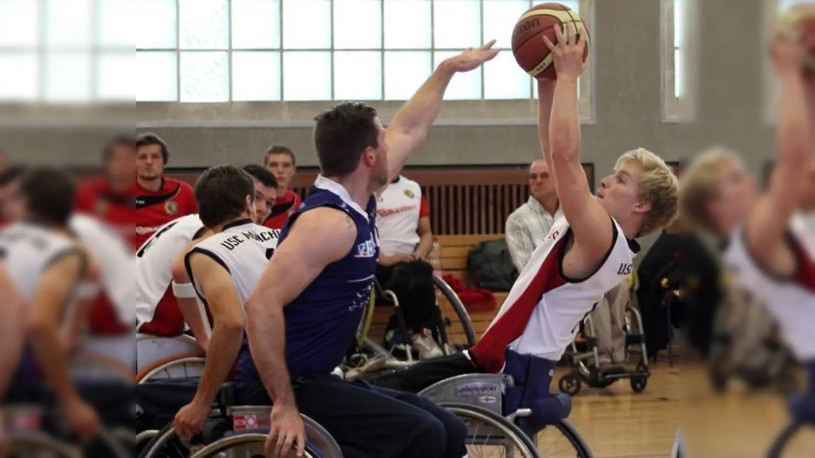 Münchens erfolgreichster Rollstuhlsportverein USC will auch Menschen ohne Handicaps begeistern. 	 (Foto: Verein)
