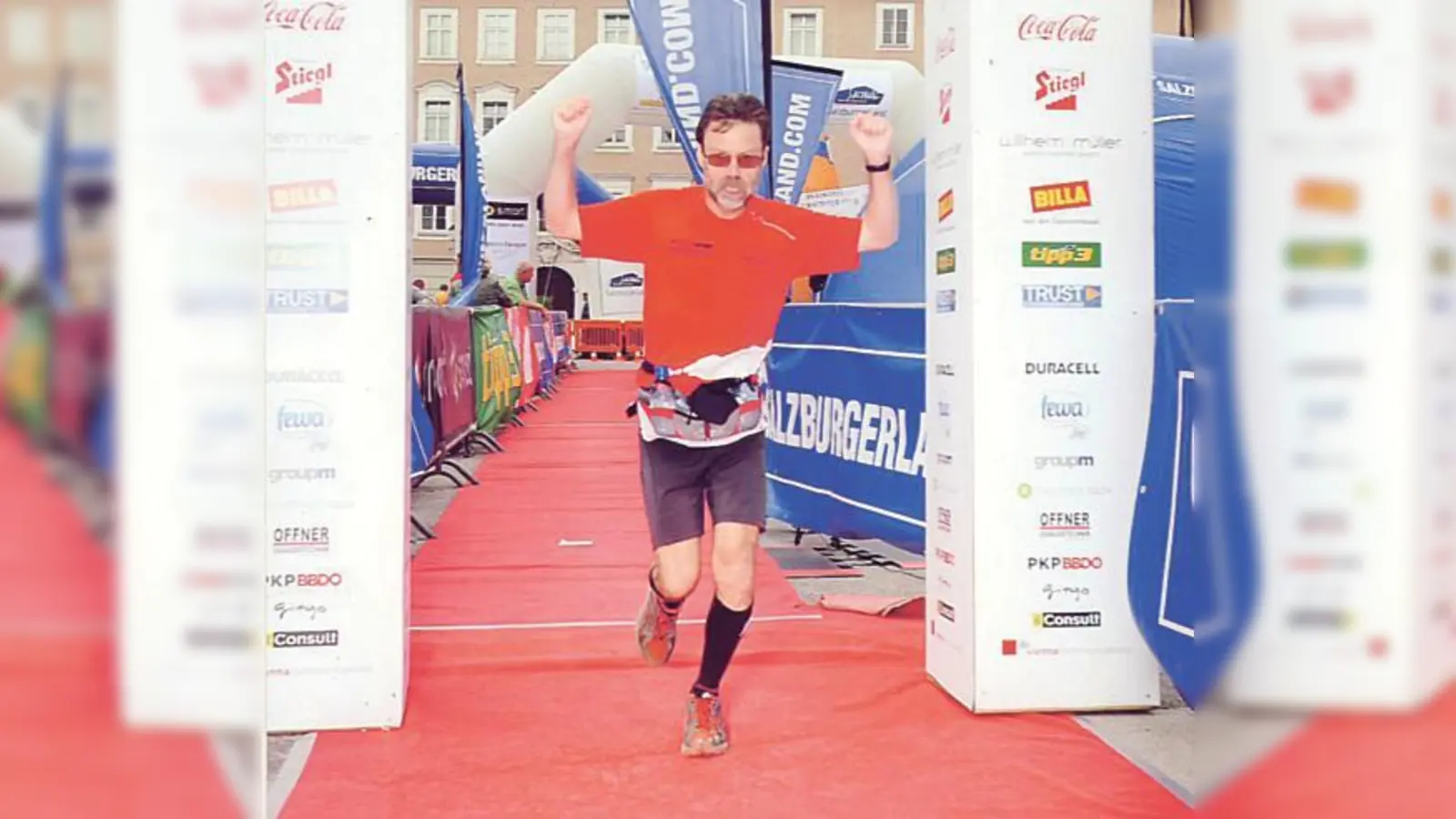 RSLC-Läufer Rainer Leyendecker siegte beim Mozartlauf bei der Gruppe Senioren.  (Foto: VA)