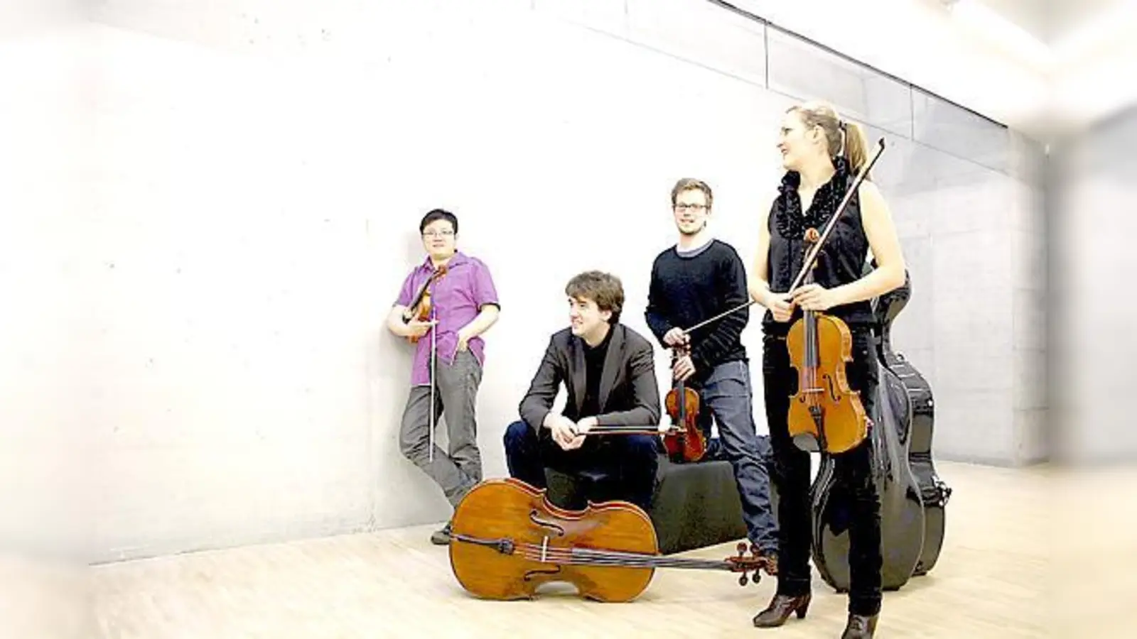 Das Gémeaux Quartett hat viel Preise gewonnen. Am 23. September spielt es in Vaterstetten. 	 (Foto: VA)