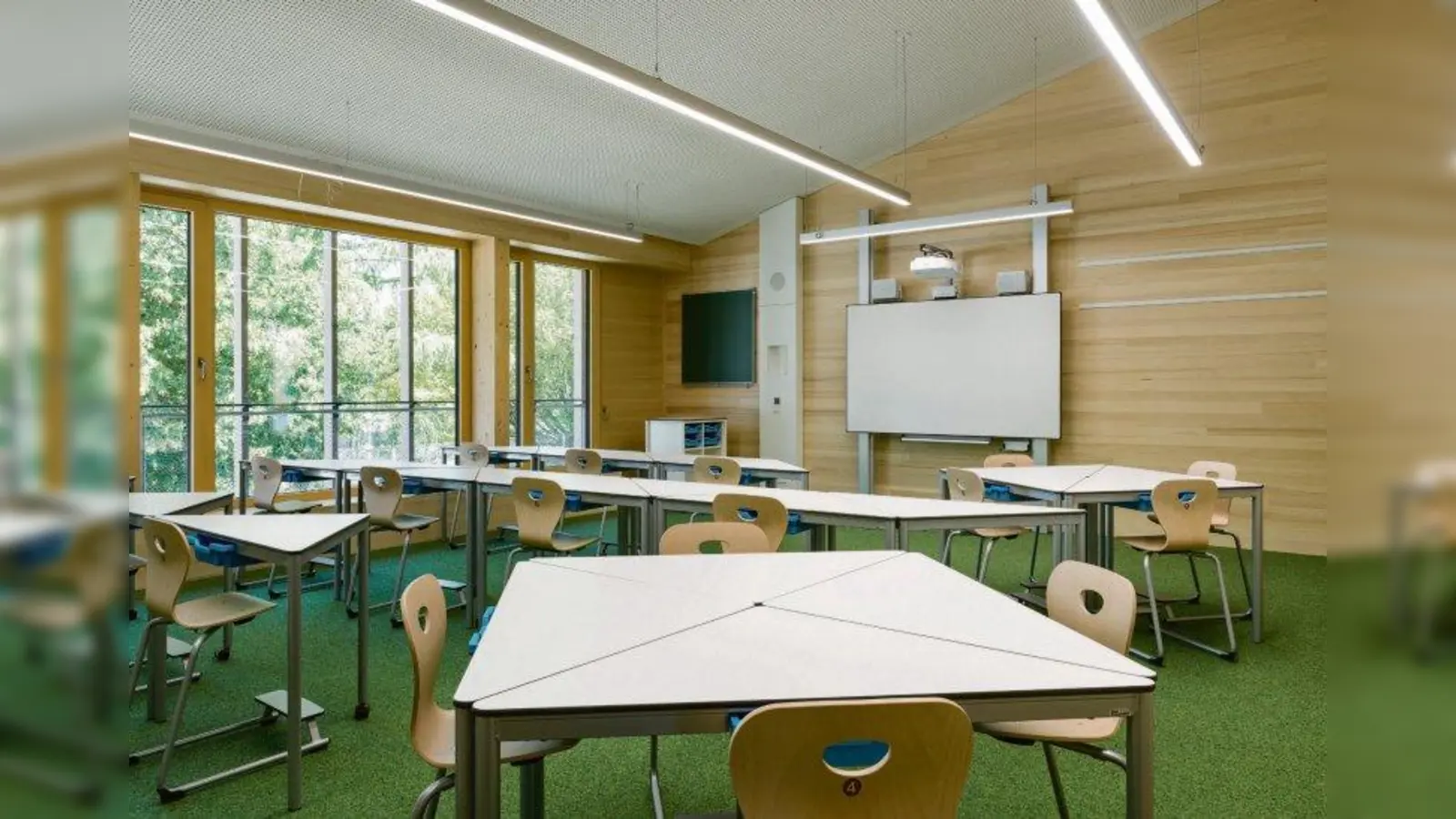 Klassenzimmer im Pater-Rupert-Mayer-Schulzentrum. (Foto: Christian Schranner, Photography)