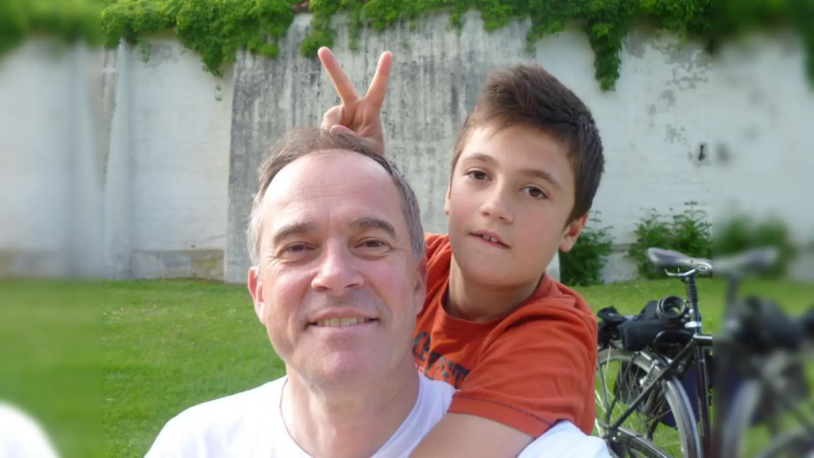 Sie verstehen sich gut: Christof Dillenberger und Tefik (Foto: privat)