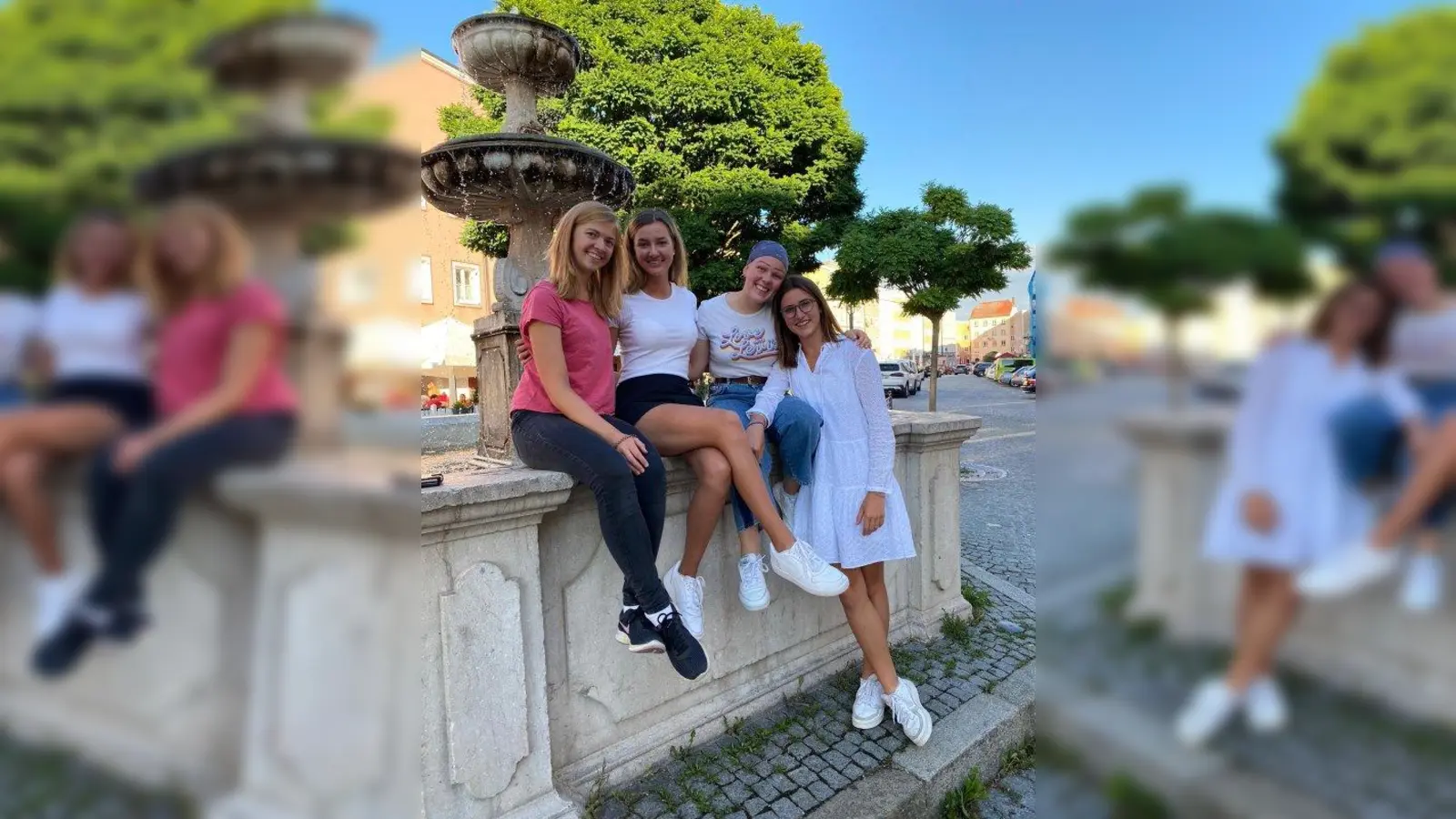 Die Teilnehmerinnen vom GC Starnberg (von rechts) Julia Weber, Marie-Isabelle Becker, Madeleine Orlowski und Nadine Lehmann. (Foto: Golfclub Starnberg)