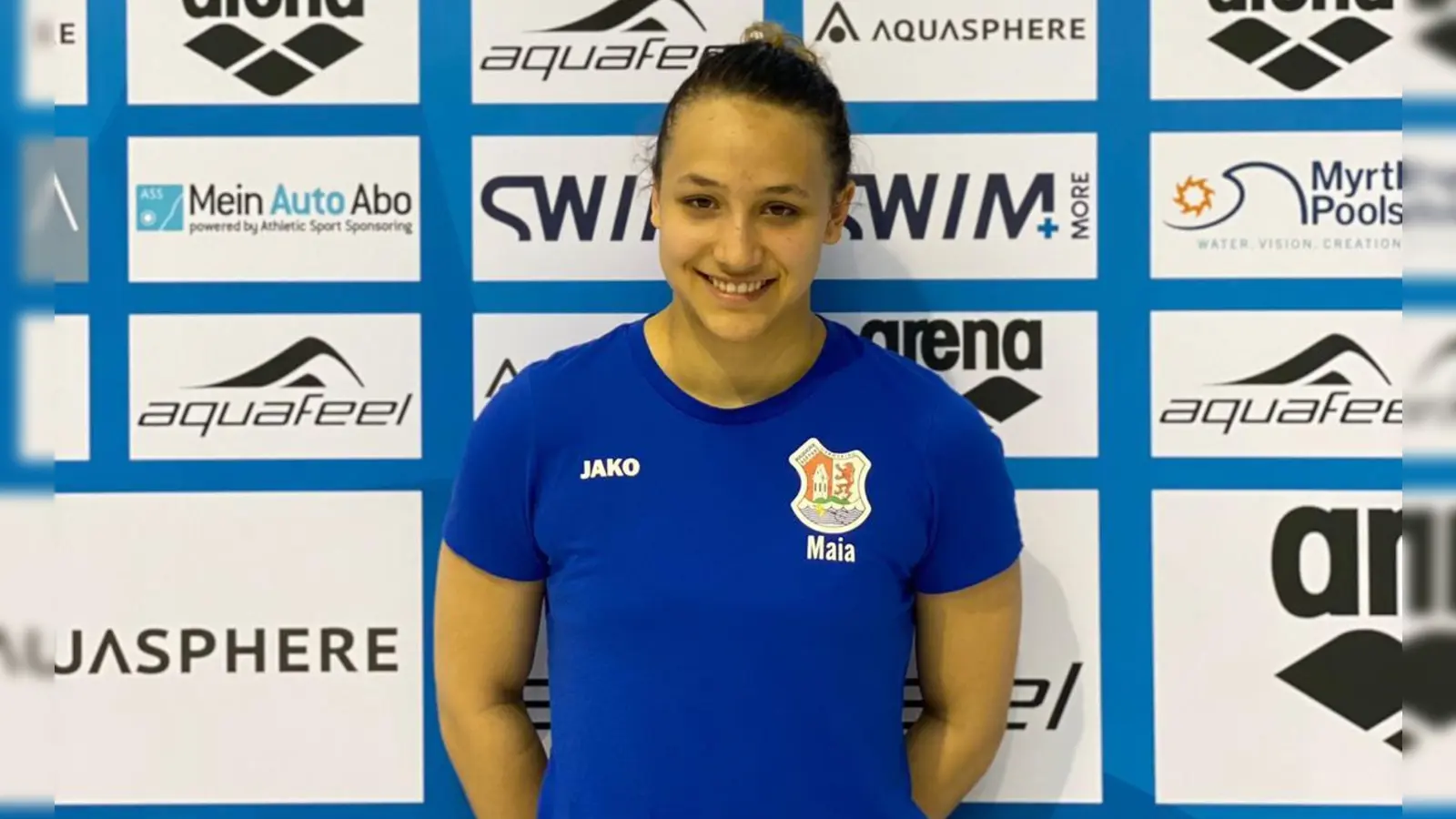 Maia David von der SSG Neptun Germering e.V. startete bei den Deutschen Jahrgangsmeisterschaften in Berlin. (Foto: SSG Neptun Germering e.V.)