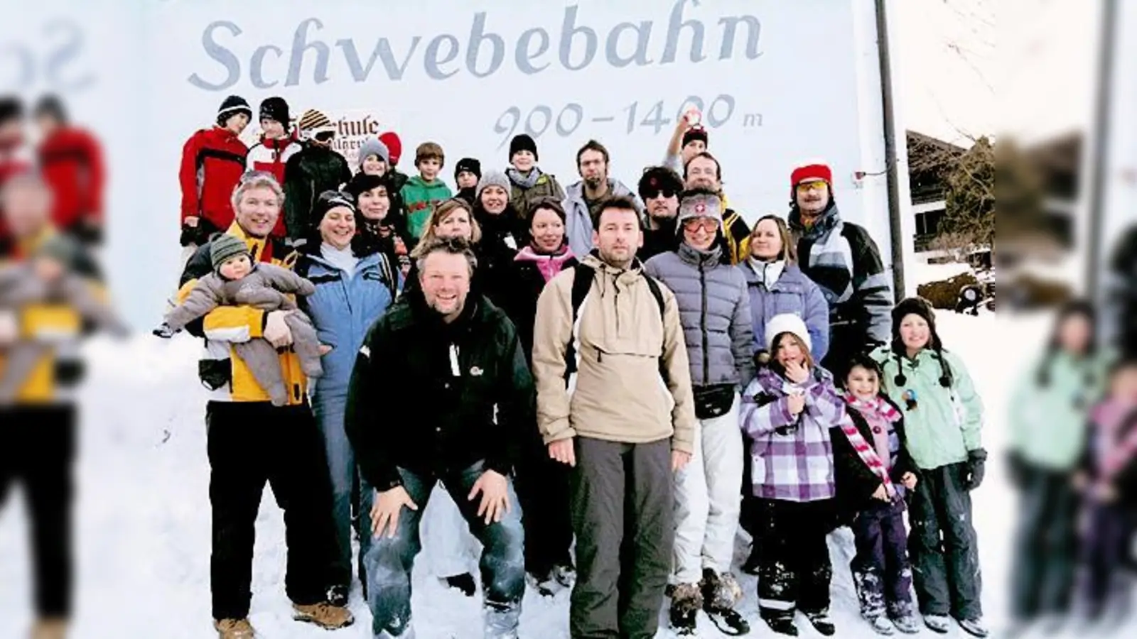 Spaß beim Rodeln auf dem Hörnle in Bad Kohlgrub hatten die D4- Junioren des FT Gern.	 (Foto: Privat)