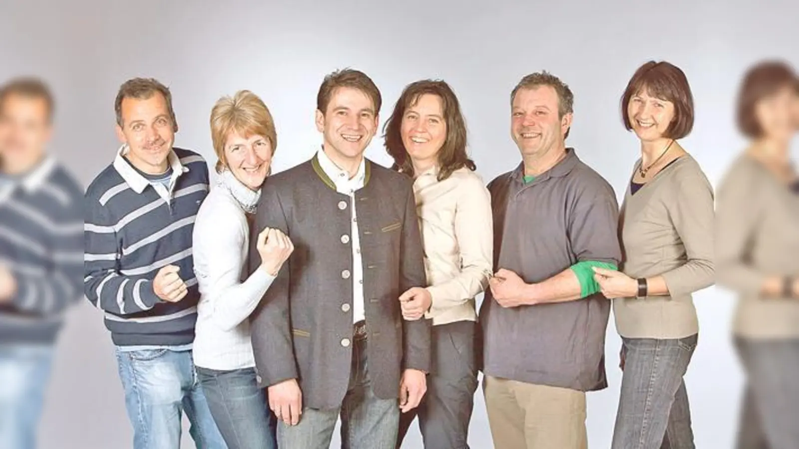 Die wiedergewählte Vorstandschaft der Gewerbegemeinschaft Höhenkirchen-Siegertsbrunn will auch in 2011 an ihrem Erfolgsrezept festhalten.  (Foto: VA)