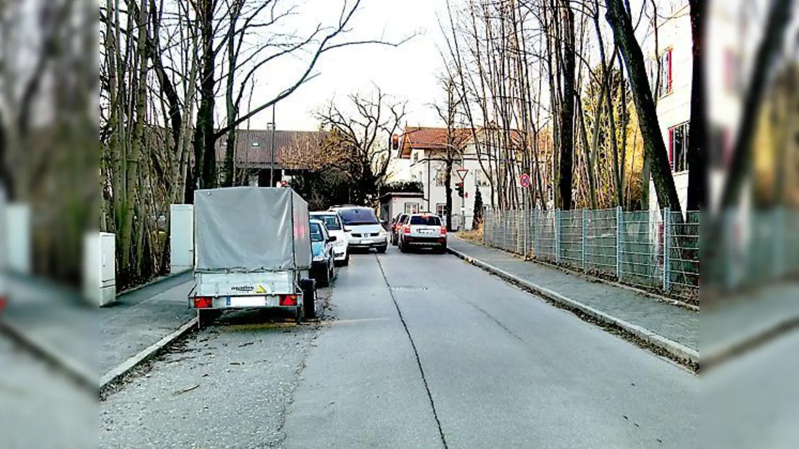 Die enge Lohengrinstraße soll als Tempo-30-Zone ausgewiesen werden.	 (Foto: ikb)