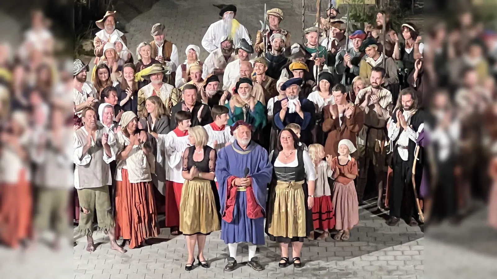 Erleichterung und Freude nach der gelungenen Premiere. (Foto: cba)