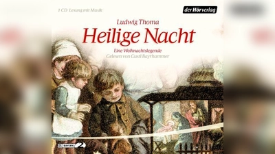 Ludwig Thoma „Heilige Nacht. Eine Weihnachtslegende”, Hörbuch, 1 CD, 59 Min, ISBN 978-3-86717-316-2 (Foto: pi)