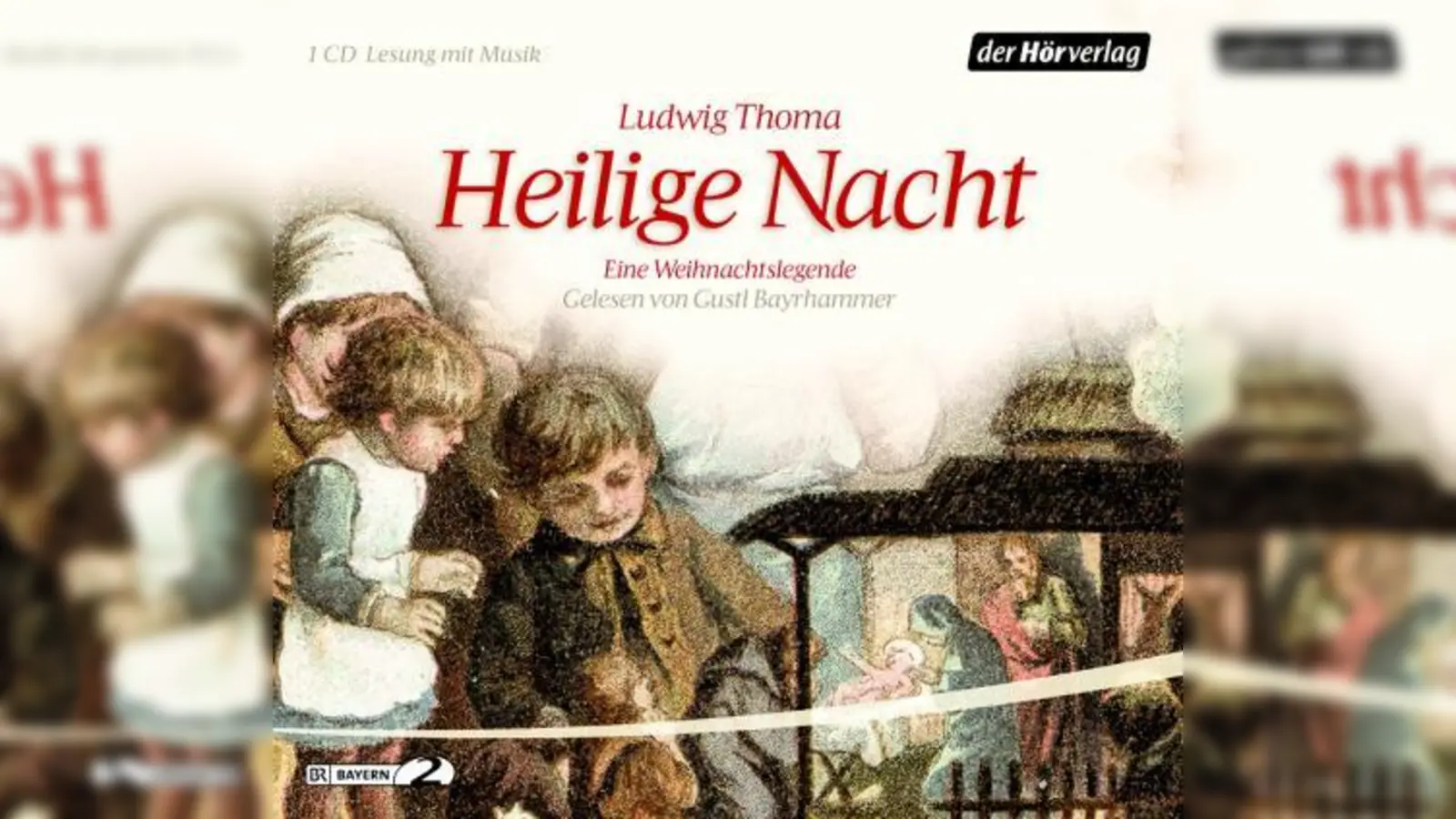 Ludwig Thoma „Heilige Nacht. Eine Weihnachtslegende”, Hörbuch, 1 CD, 59 Min, ISBN 978-3-86717-316-2 (Foto: pi)