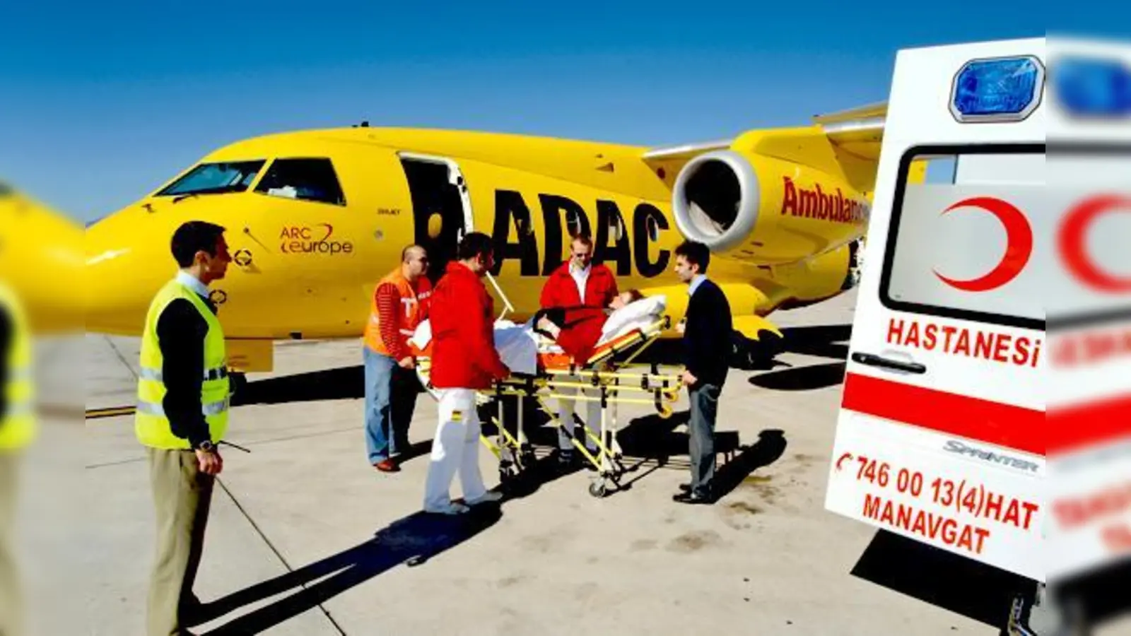 Der Club hilft: Mit einem ADAC Auslandskrankenschutz holt Sie der  Ambulanzdienst nach Hause.	 (Foto: ADAC)