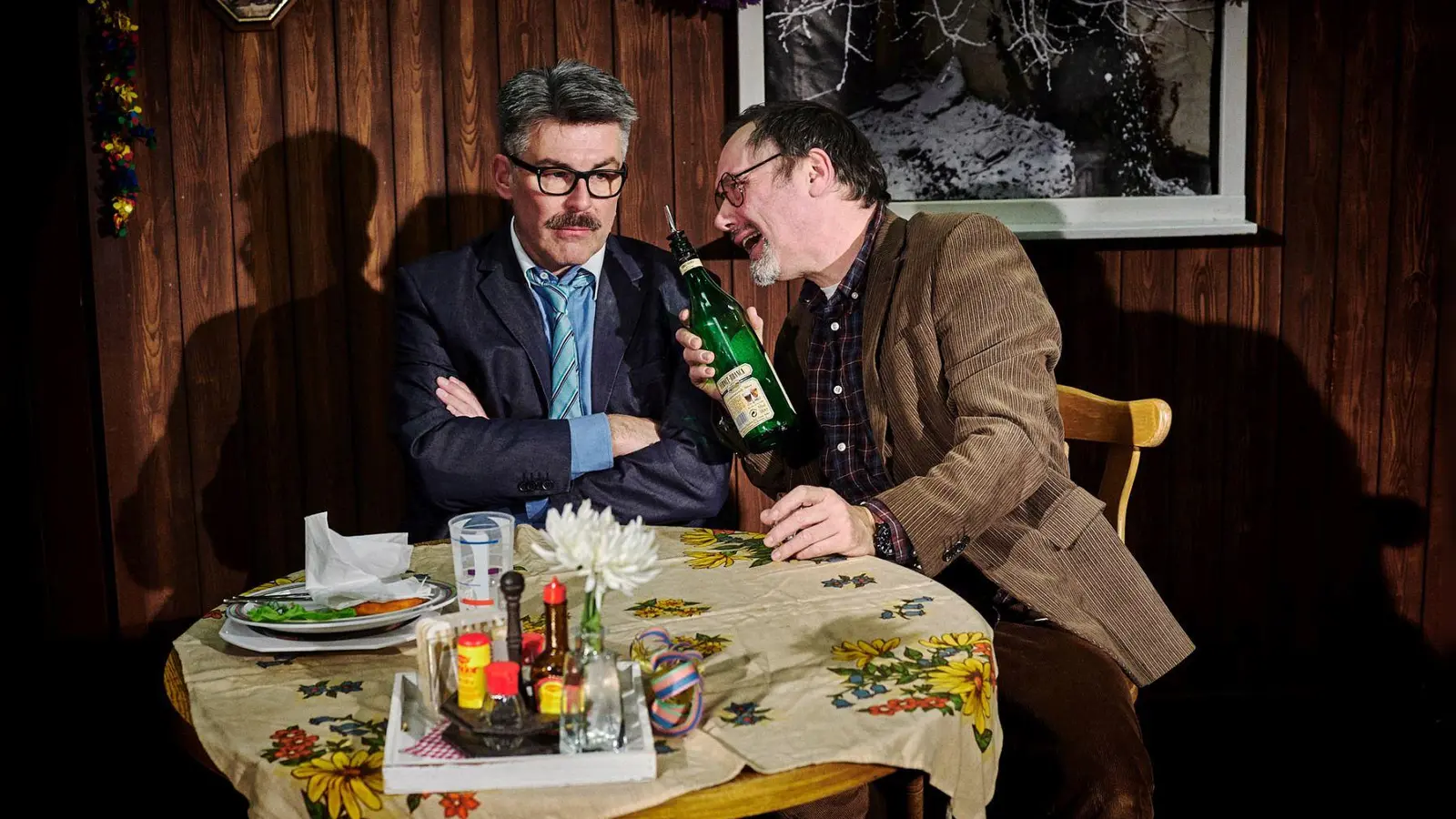 Sie gründeten 2015 gemeinsam das Neue Globe Theater in Potsdam: Kai Frederic Schrickel und Andreas Erfurth. Als Regissure und Schauspieler sind sie mit ihrer Truppe in ganz Deutschland unterwegs. Am 25. Januar spielen sie in Germering. (Foto: Globe Theater)