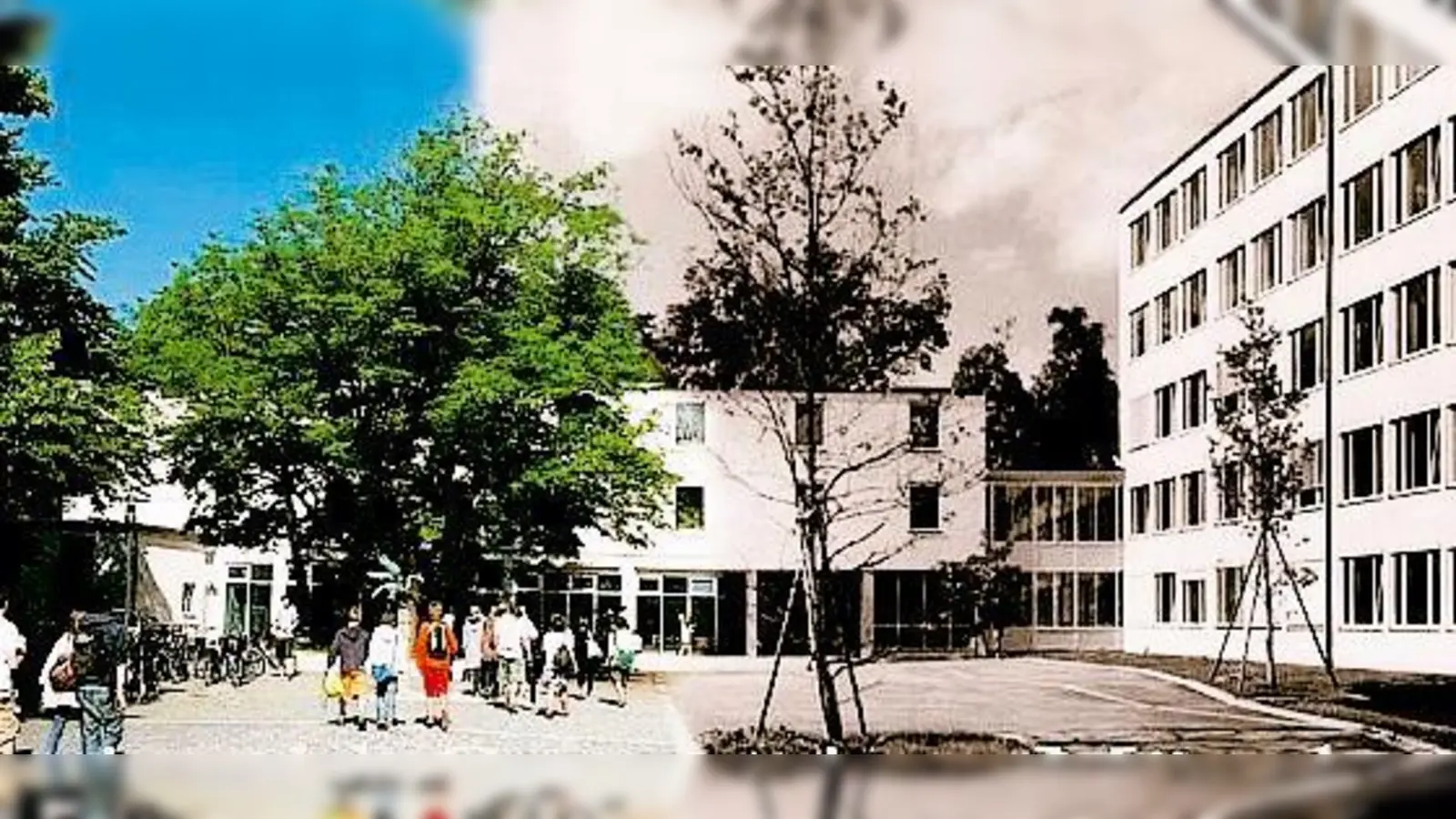 Derzeit ist im Luitpold-Gymnasium eine Ausstellung über die Geschichte der Schule zu sehen.	 (Foto: VA)