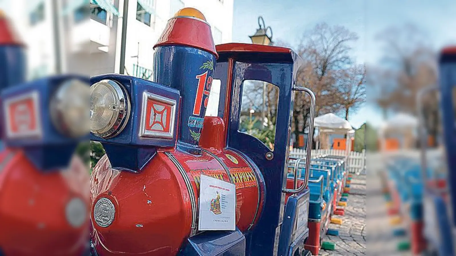Zu den Highlights des Winterzaubers in Holzkirchen gehört die beliebte Kindereisenbahn.	 (Foto: VA)