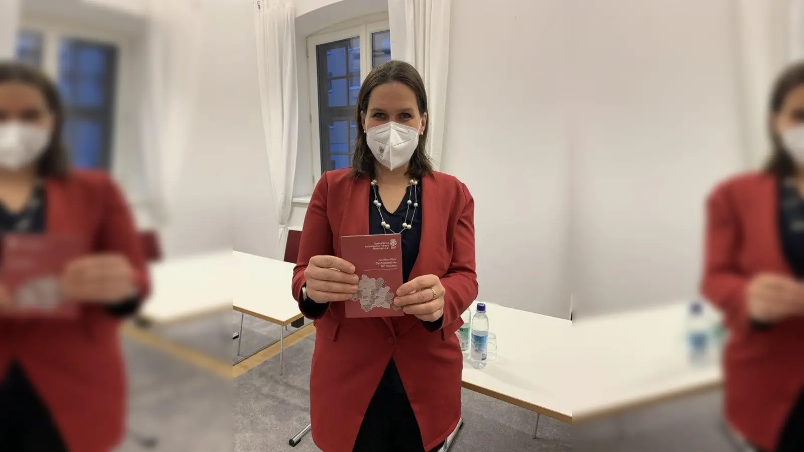 Erhielt einen Einblick in die wertvolle Arbeit des SkF: Bürgermeisterin Verena Dietl. (Foto: SkF)