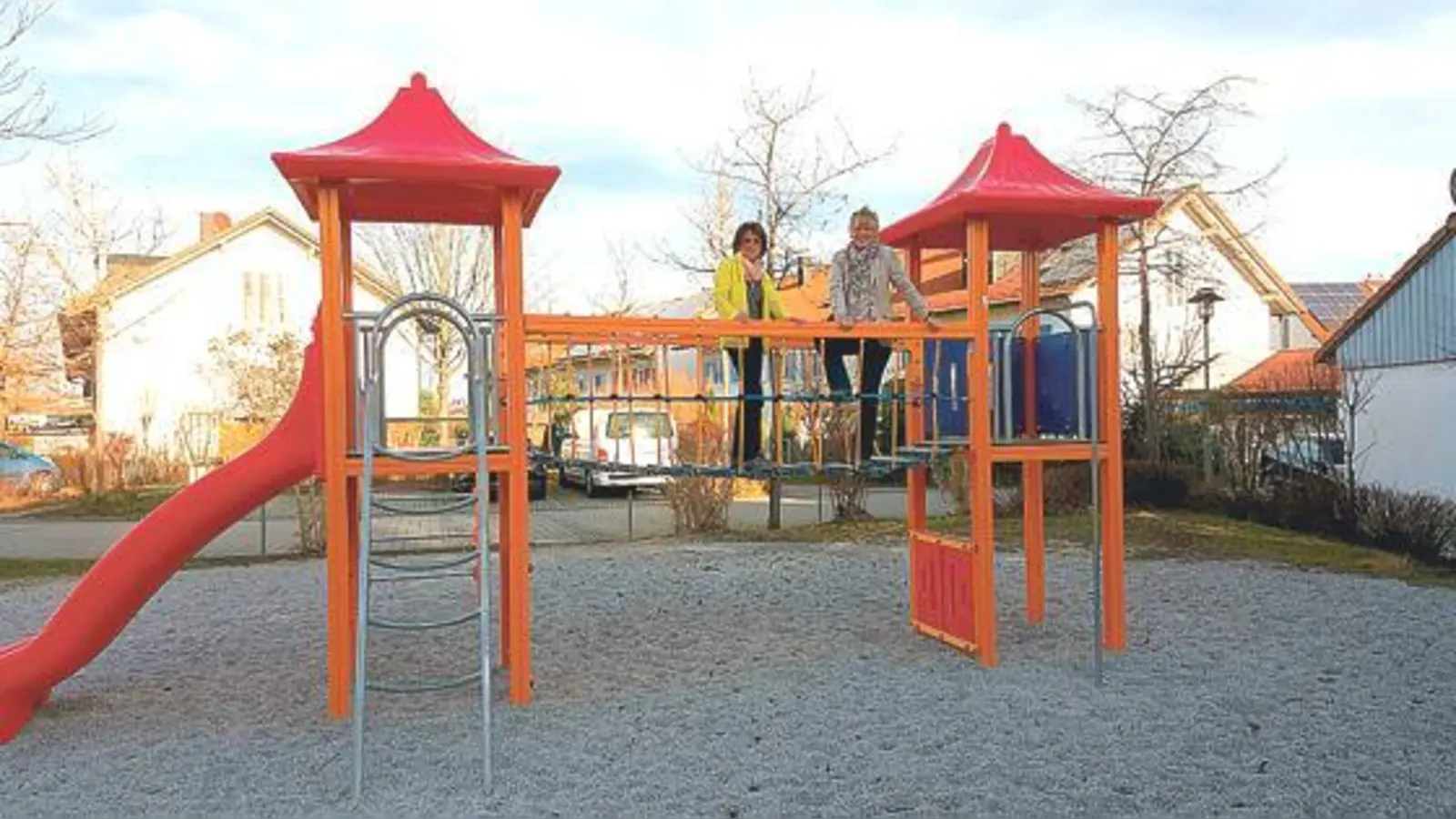 Ein neues Spielgerät an der Lena-Christ-Straße soll für leuchtende Kinderaugen sorgen.	 (Foto: VA)