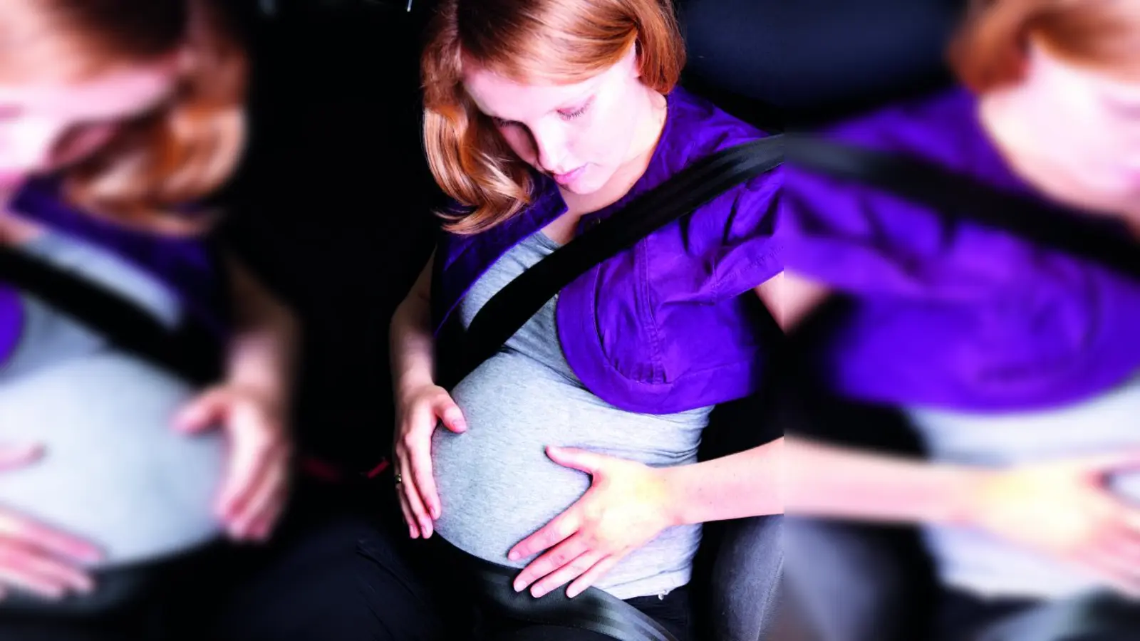 Auch für Schwangere gilt: Nie ohne Gurt! (Foto: fotolia/ ambrozinio)