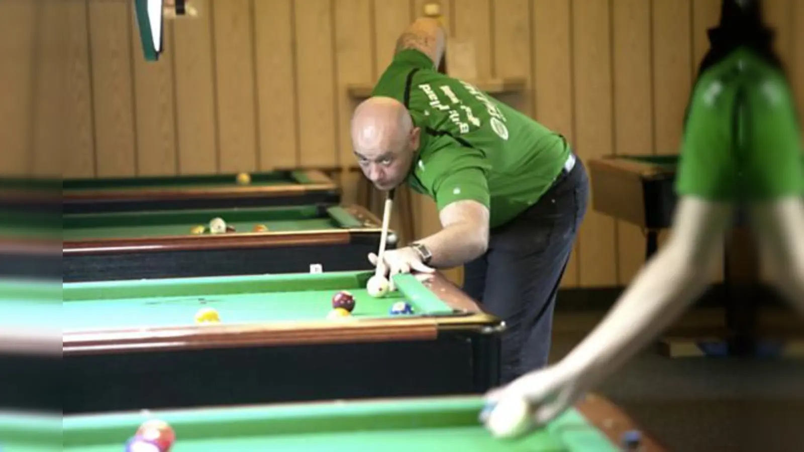Im 10 Ball musste sich Stefan Georgiev knapp mit 4:7 geschlagen geben.	 (Foto: Verein)