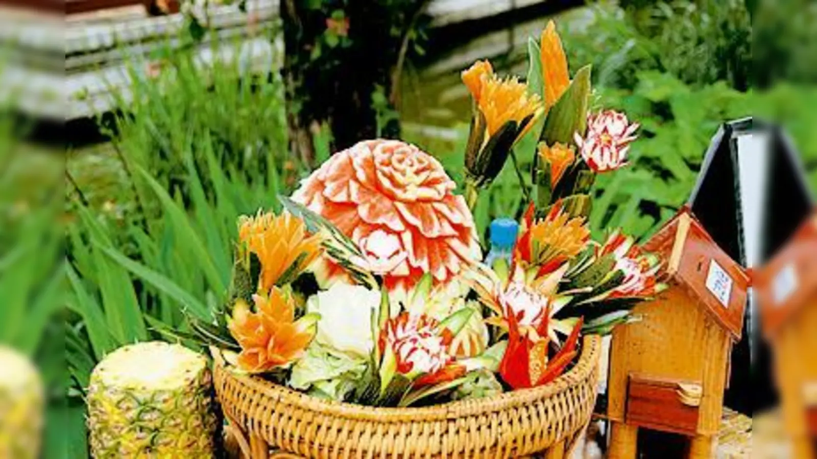 Gemüse schnitzen leicht gemacht.   (Foto: Privat)