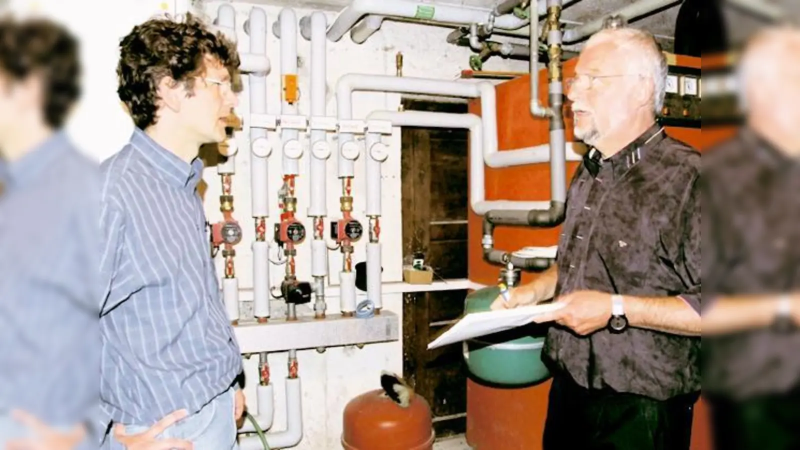 Haars 1. Bürgermeister Dworzak im Gespräch.  (Foto: Privat)
