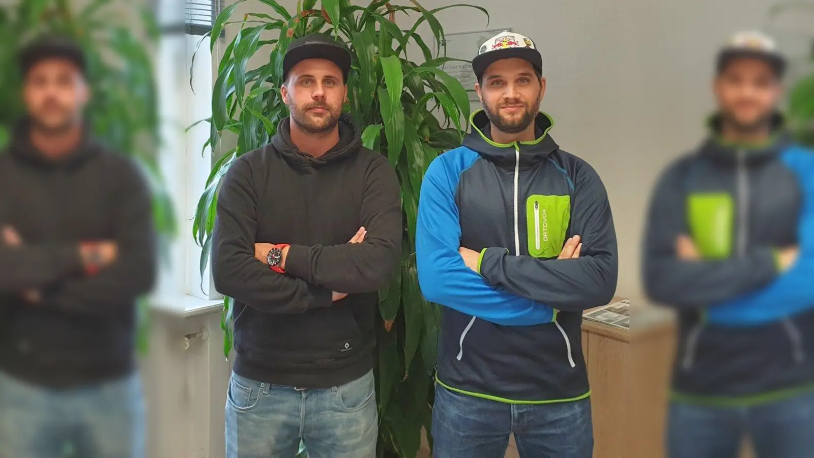 Armin Dallmayr (links) und Martin Kirschner sind die neuen Trainer. (Foto: EC Forst)