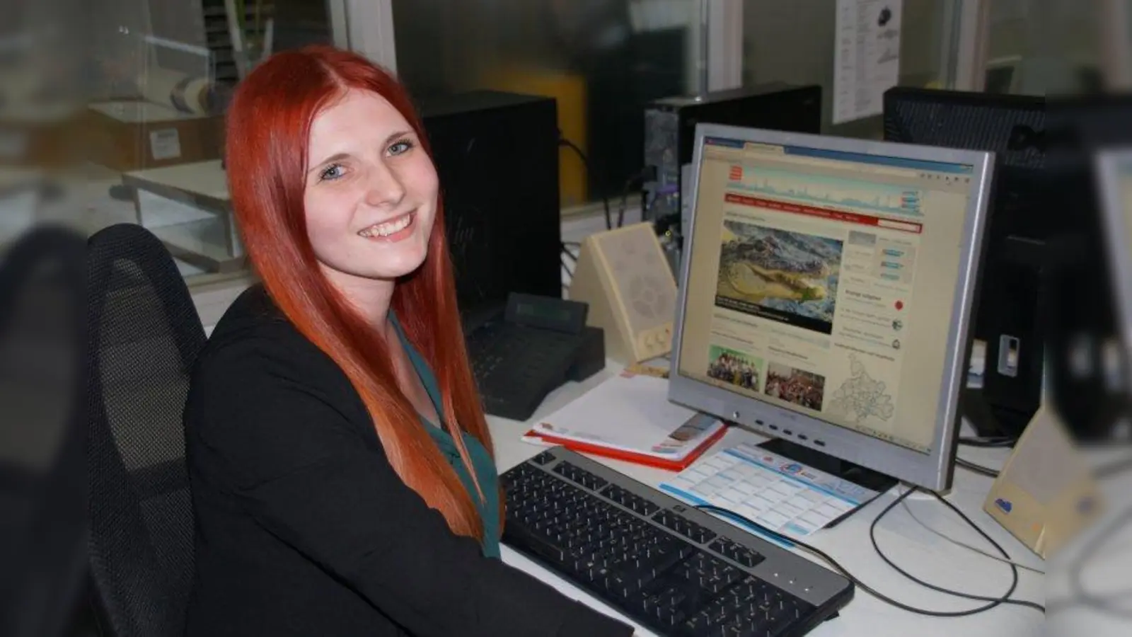 Julia Weinzierler absolvierte ein zweimonatiges Praktikum in der Redaktion der Münchner Wochenanzeiger. (Foto: eis)