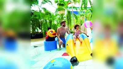 In der Therme ist für die ganze Familie etwas geboten. (Foto: Therme)