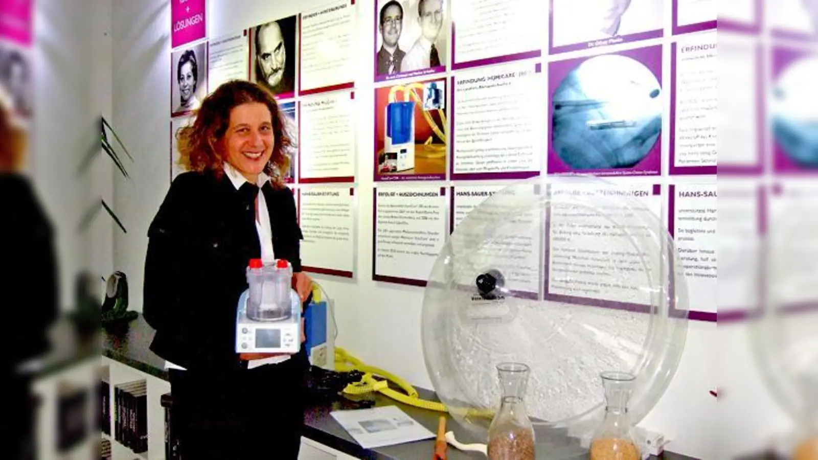 Die Hans-Sauer-Stiftung bietet ein Erfinderseminar an. Ulrike Sauer, die Vorstandsvorsitzende der Stiftung, organisiert die Veranstaltung.	 (Foto: Pietsch)