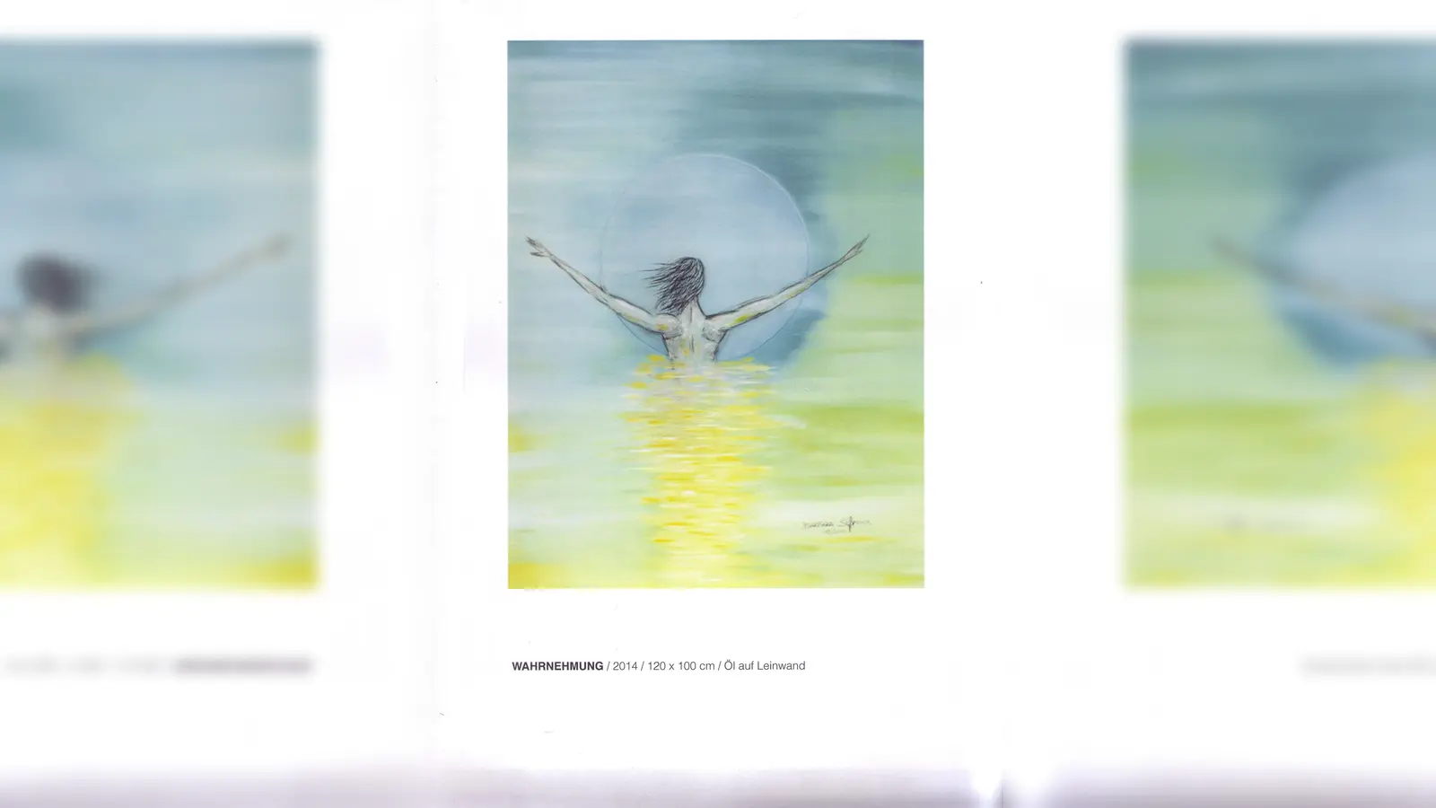 Die Münchner Malerin Barbara Süßmeier wird am 26. April eine Installation auf dem Hans-Mielich-Platz präsentieren. (Foto: B. Süßmeier)