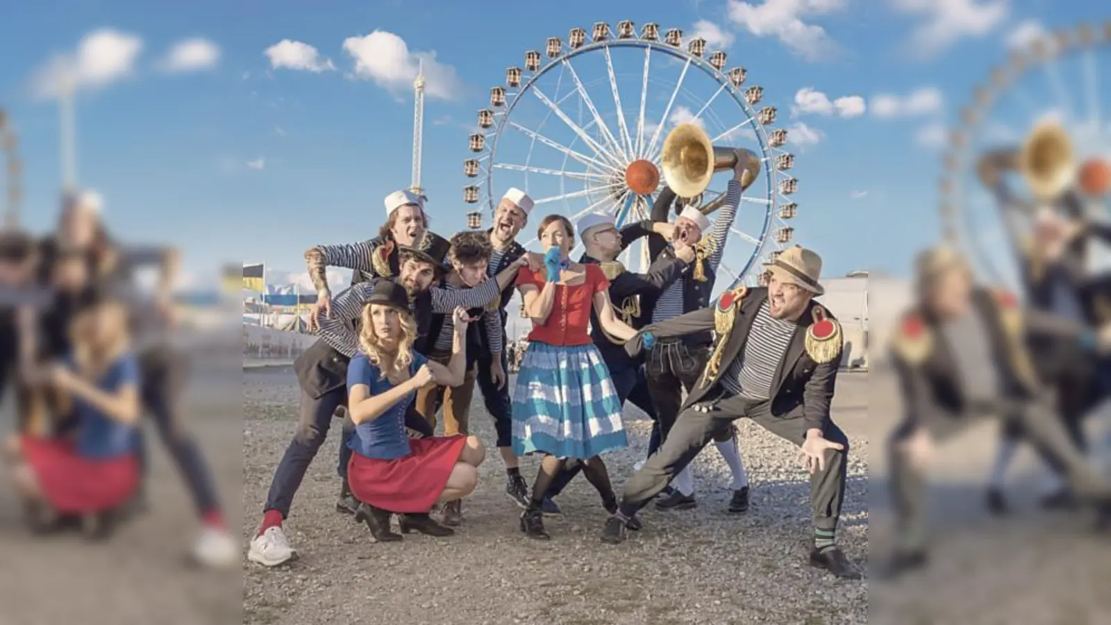 Sie spielen unter anderem auch im Herzkasperlzelt auf der Oidn Wiesn.	 (Foto: VA)