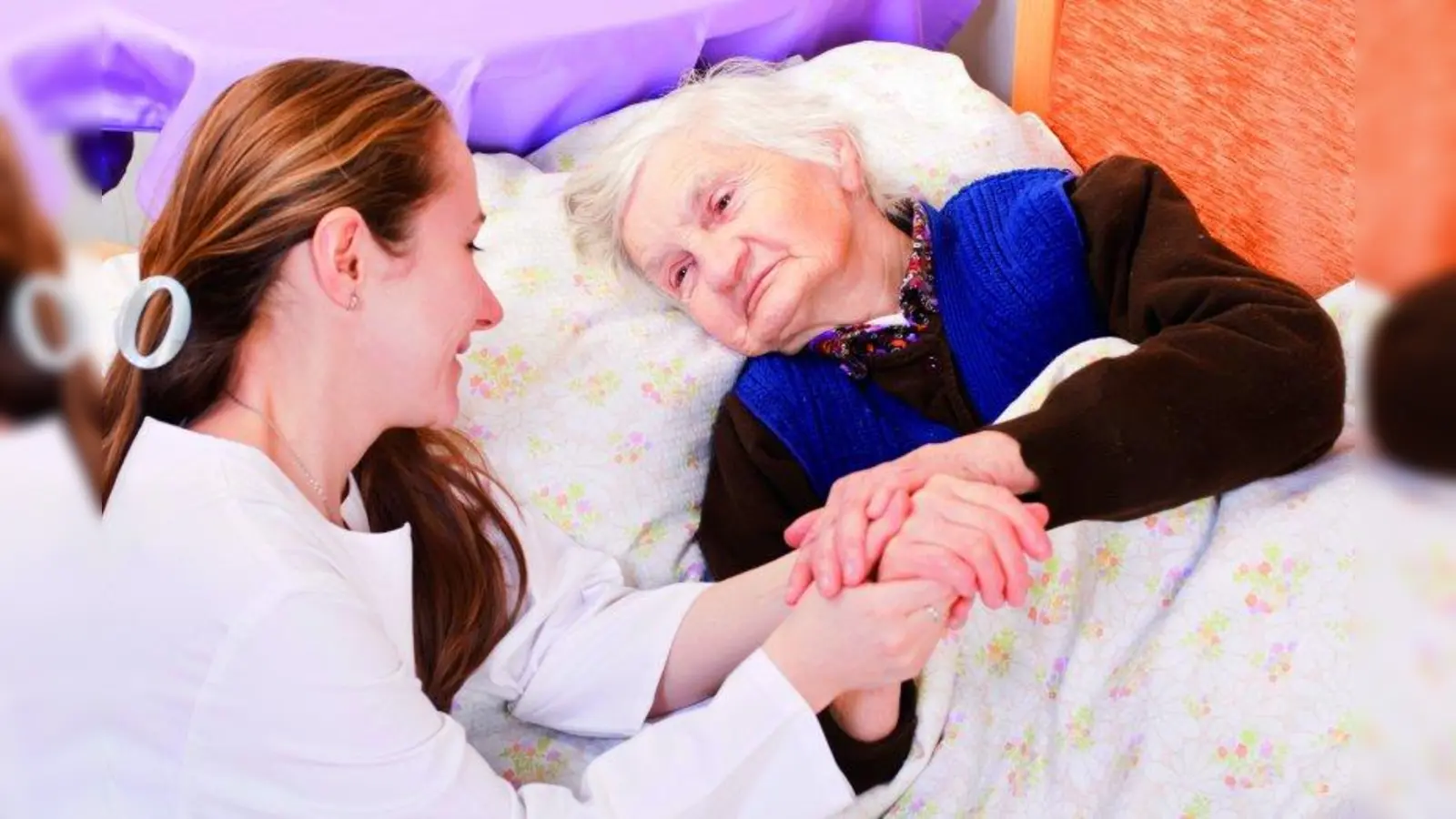 Bayern unternehme bereits viel gegen die drohenden Personalengpässe in der Altenpflege, betonte Huml. (Foto: Archiv)