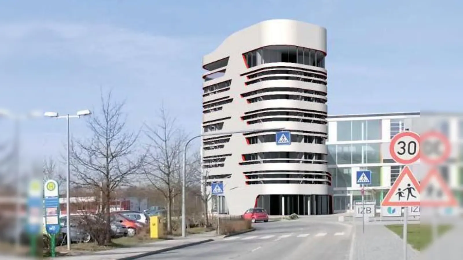 So soll das Boardinghouse am IZB aussehen. (Foto: stark-architekten München)