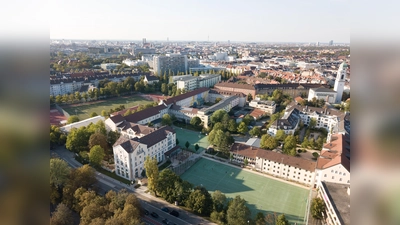 Eine Institution in Haidhausen: der Campus Don Bosco. Junge Leute zwischen 18 und 27 Jahren können dort ein FSJ oder BFD absolvieren. (Foto: Salesianer Don Boscos/Drone It)
