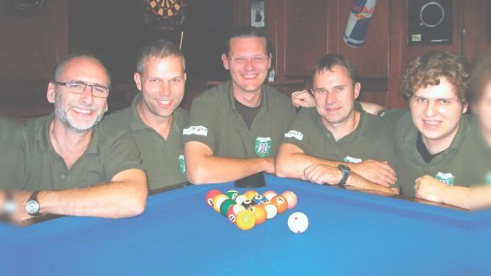 Die Akteure des PBC College (von links nach rechts): Ralf Hentschel, Thomas Deuter, Hannes Dorsch, Josef Scharl und Moritz Reindl.	 (Foto: Verein)