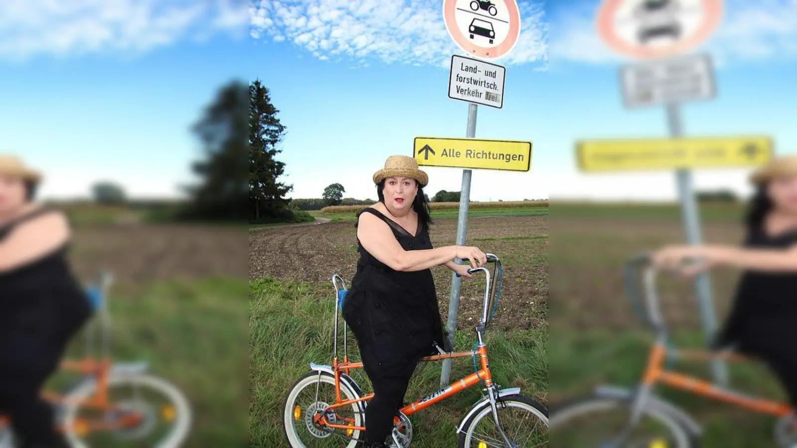 Bei Lizzy Aumeier ist alles im Wechsel - nicht zuletzt sie selbst. (Foto: © Andreas Stock)