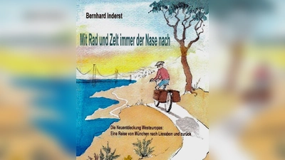 Bernhard Inderst liest aus seinem Buch &amp;quot;Mit Rad und Zelt immer der Nase nach&amp;quot;. (Foto: Cover)