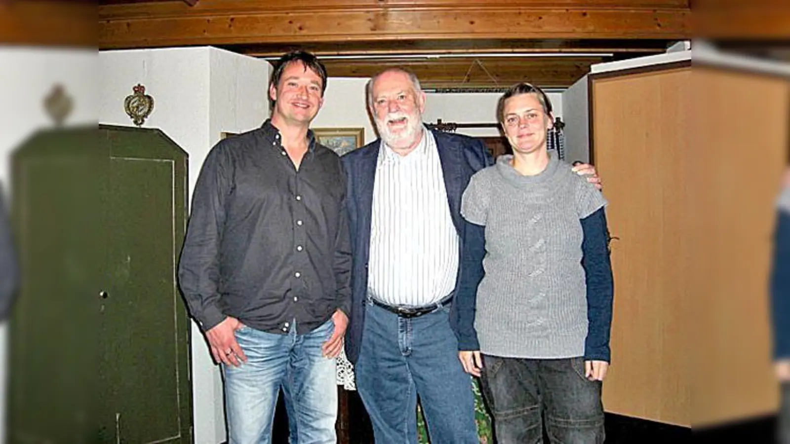 Der neue Vorstand des FC Dreistern (v.l.): Michael Thurn, Herrmann Kitzer und Sabine Kitzer.	 (Foto: FC)