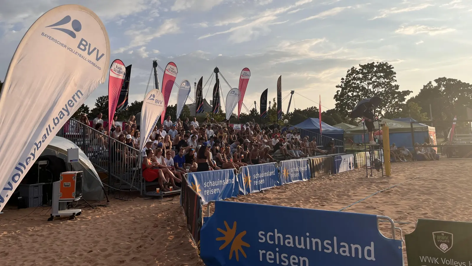 Auf dem Centercourt am Kolehmainenweg werden spannende Spiele erwartet. (Foto: Hans Kleiner, BVV)