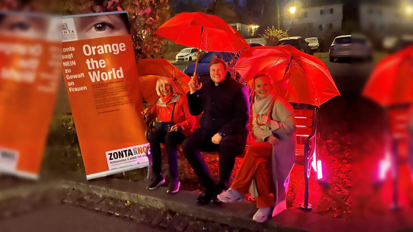 Tutzings Bürgermeister Ludwig Horn betont die Wichtigkeit der Inititative „Orange Tutzing – Gemeinsam Nein zu Gewalt gegen Frauen!”. (Foto: Gemeinde Tutzing)