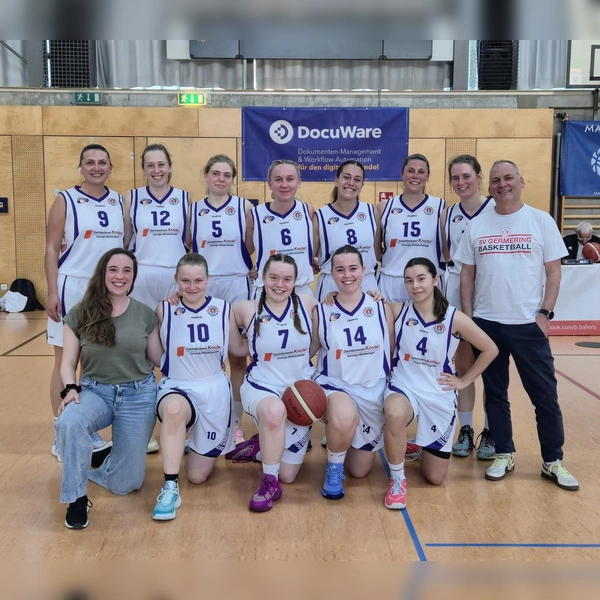 In die Bezirksliga aufgestiegen: die Basketball-Damen des SV Germering. (Foto: SV Germering)