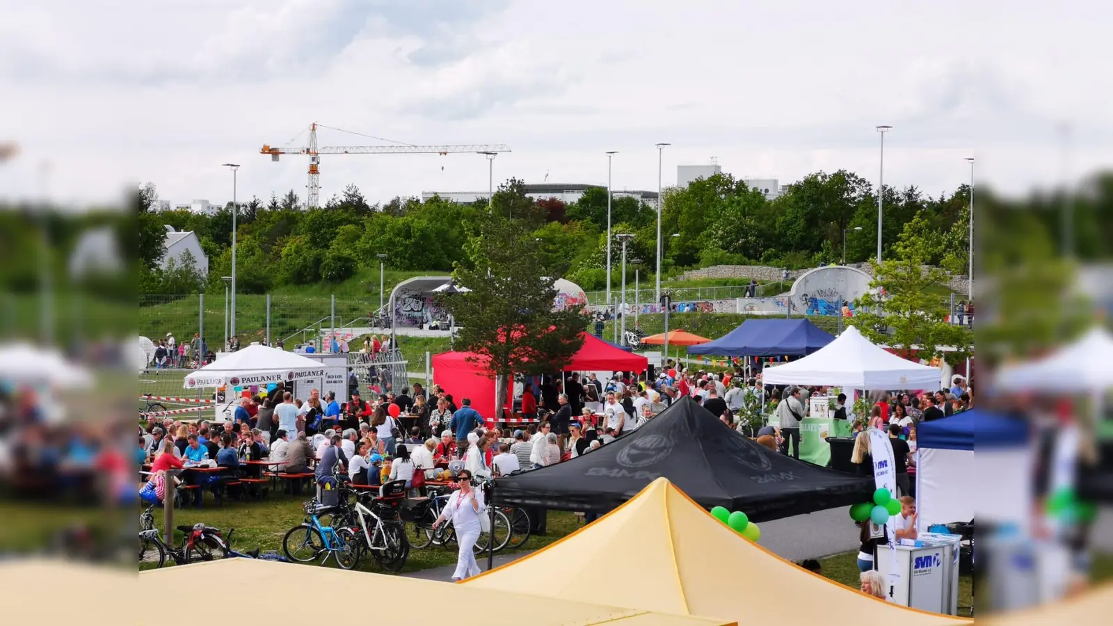 Sehr gut besucht war das Stadtteilfest in Waldperlach, das zu einem echten Ort der Begegnung wurde. (Foto: VA)