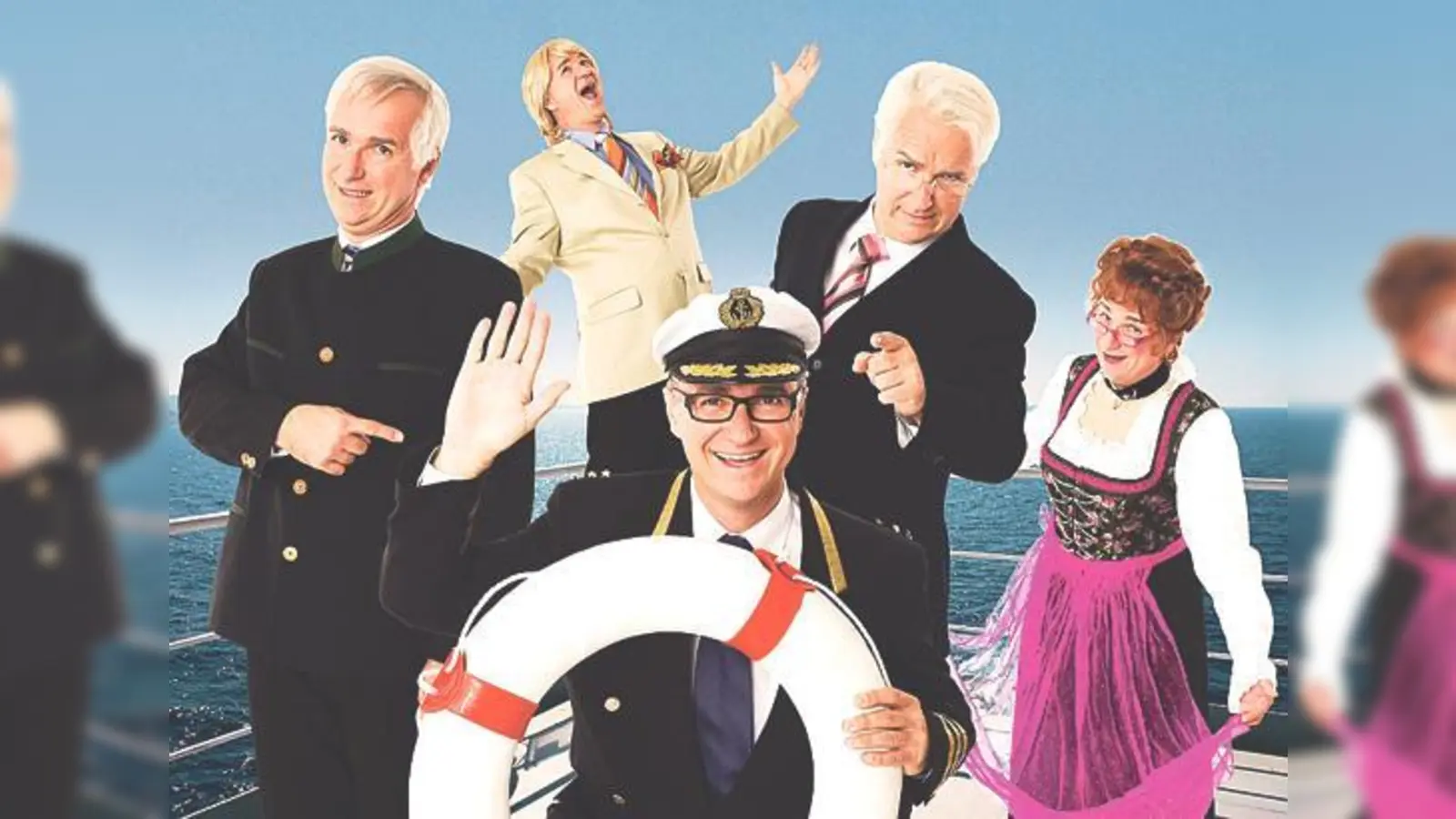 Manchmal klingt er echter als das Original: Wolfgang Krebs in ein paar seiner Paraderollen.	 (Foto: privat)