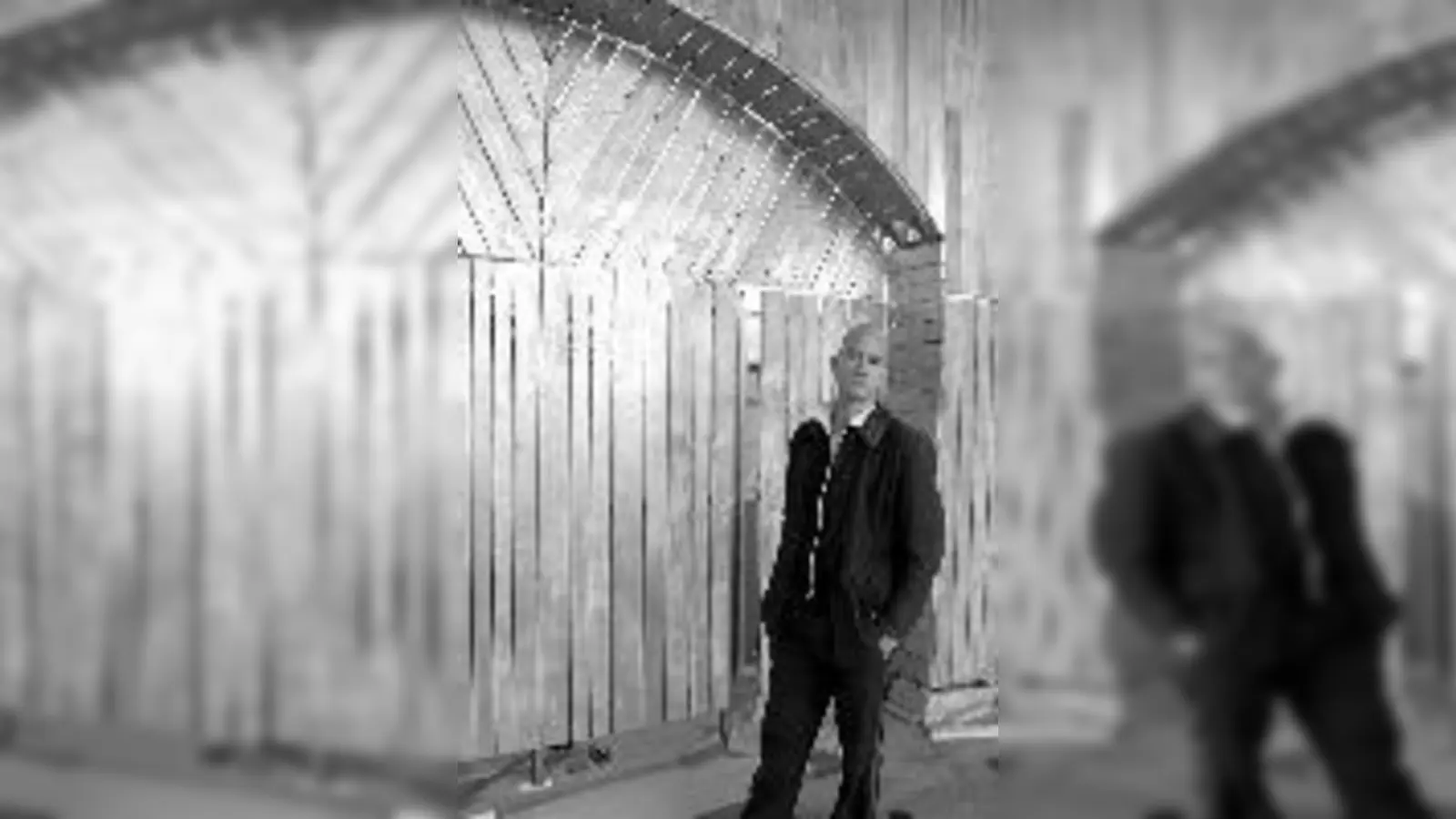 Ein Würzburger an der Isar: Der Künstler Bergmann gestaltet den Tunnel der Ludwigsbrücke neu.  (F: Privat)