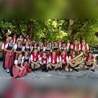 Die Pullacher Blasmusik spielt beim Haderner Dorffest. (Foto: Pullacher Blasmusik)