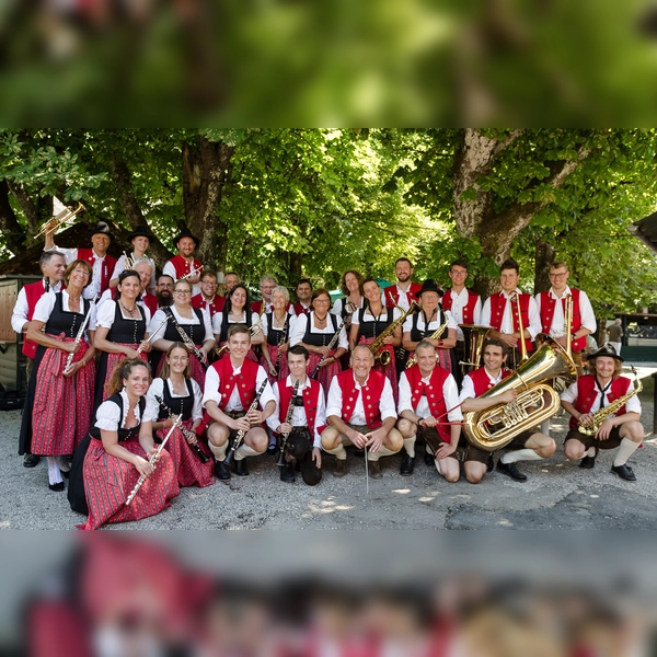 Die Pullacher Blasmusik spielt beim Haderner Dorffest. (Foto: Pullacher Blasmusik)