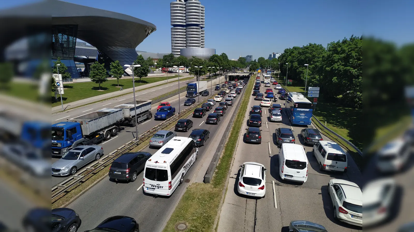 Die Zahl der Verkehrsunfälle ist in München 2022 deutlich gestiegen, im Vergleich zu 2019 wurden jedoch weniger registriert. (Foto: std)