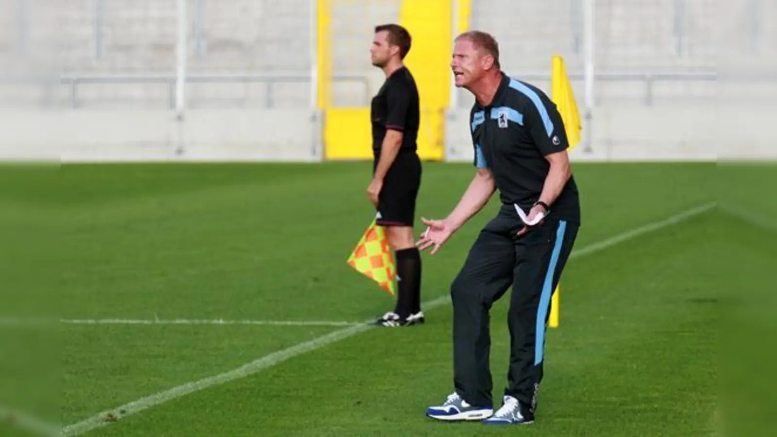 Erbost über die harte Gangart des Gegners: Torsten Fröhling.  (Foto: A. Wild)