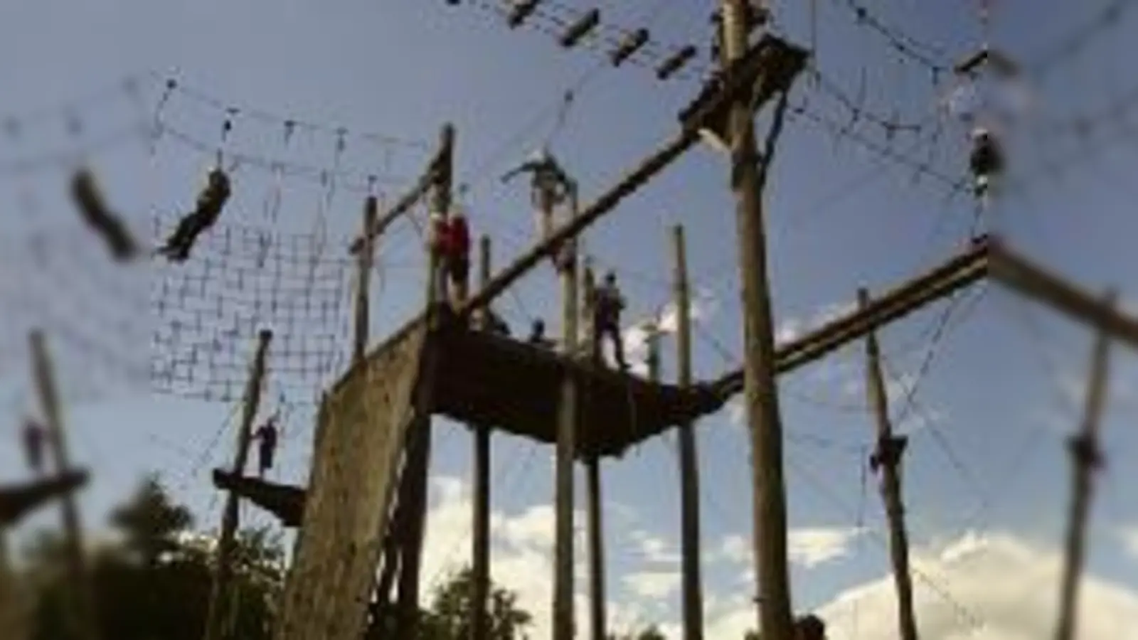 Foto: In luftiger Höhe fand das Jugendferienprogramm der Gemeinde Oberschleißheim statt.